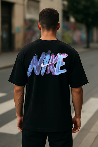 Remera Oversized NK Watercolor