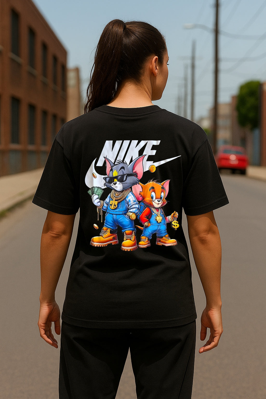 Remera Oversized NK Rich Toons