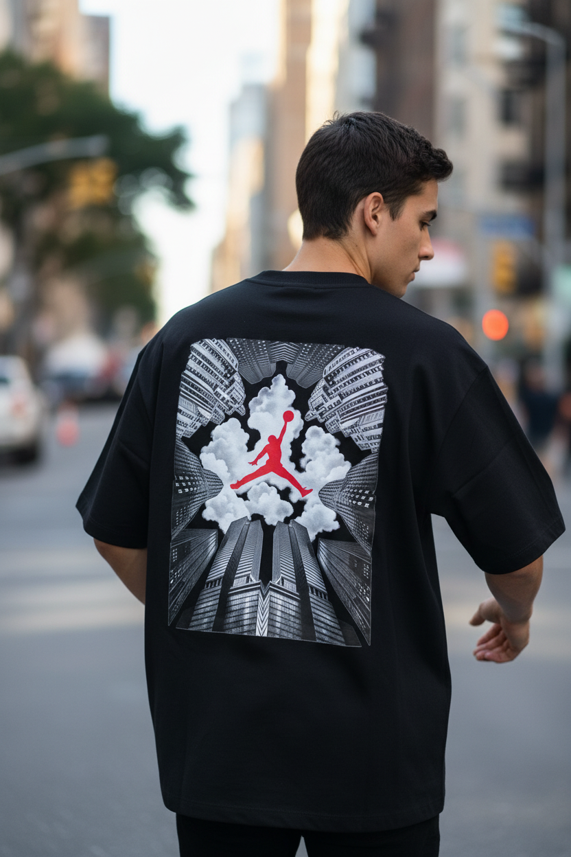Remera Oversized JDN Building Style