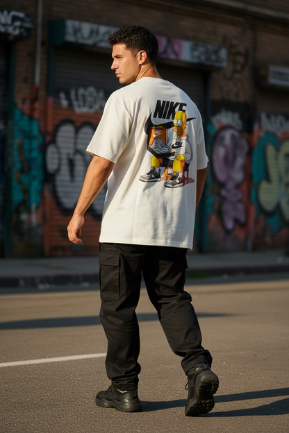 Remera Oversized NK Homer's Sneaker