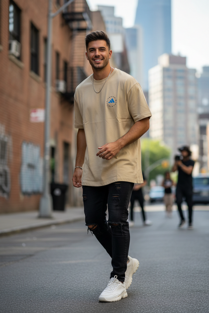 Remera Oversized ADI Basketball Court