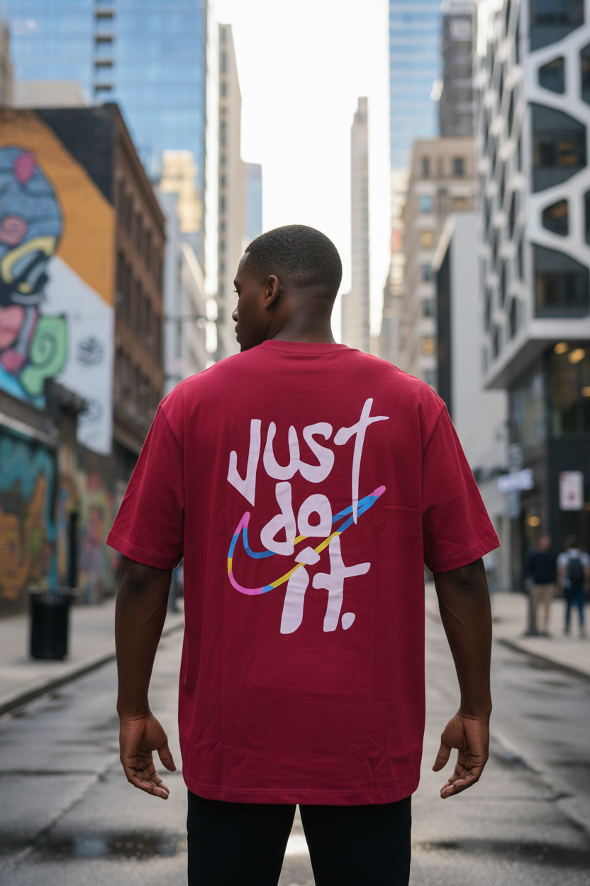 Remera Oversized NK Crazy