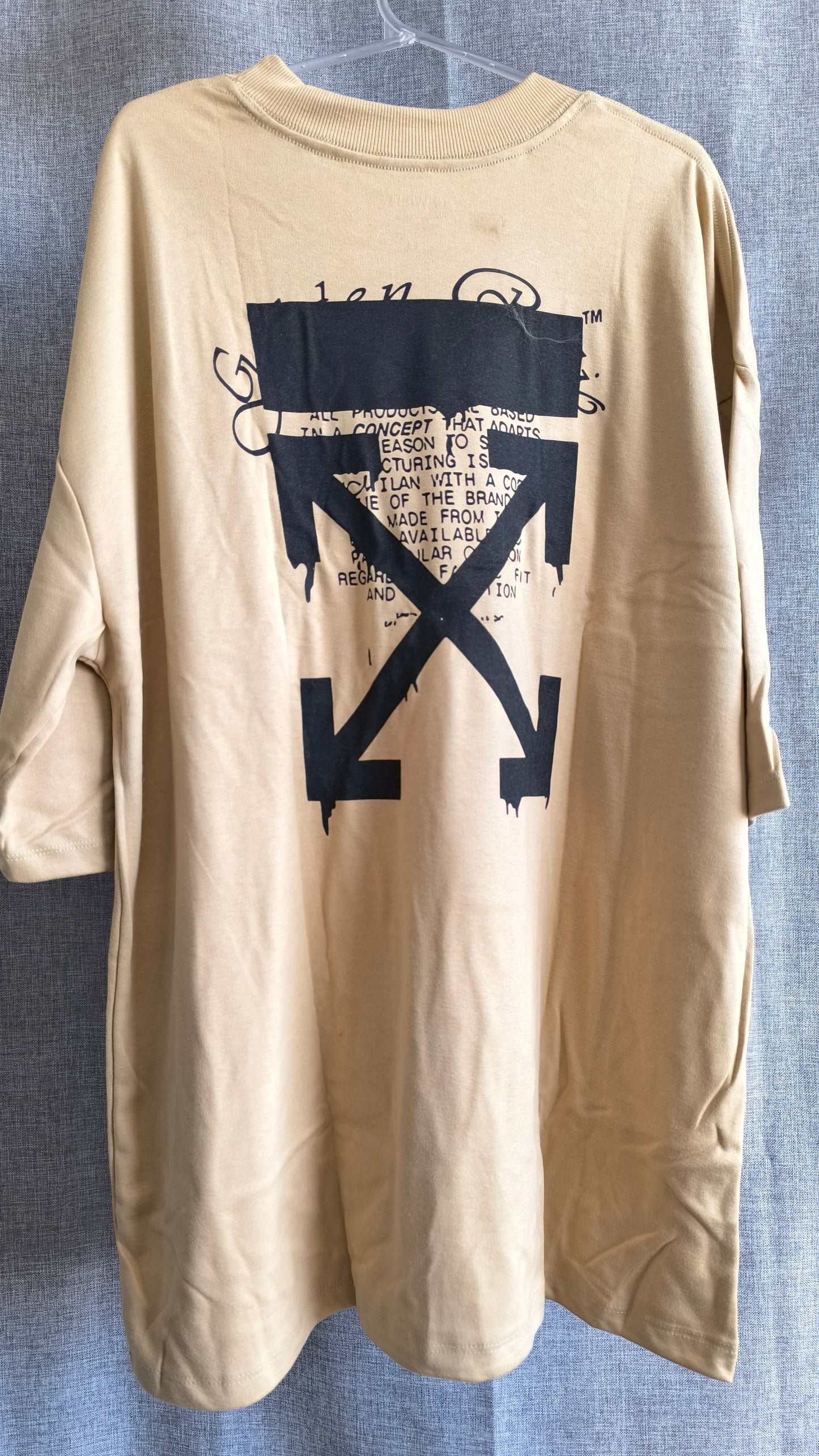 Remera Plus Size OW Dark Patch