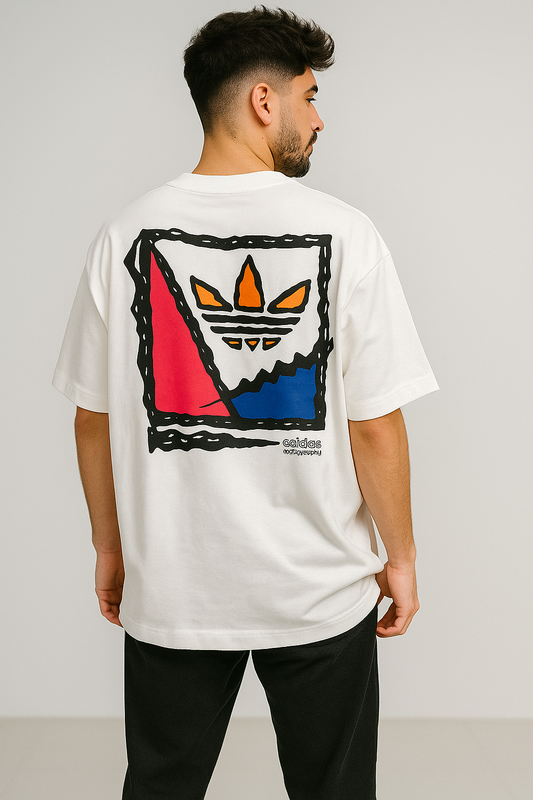 Remera Oversized ADI Oil Painting