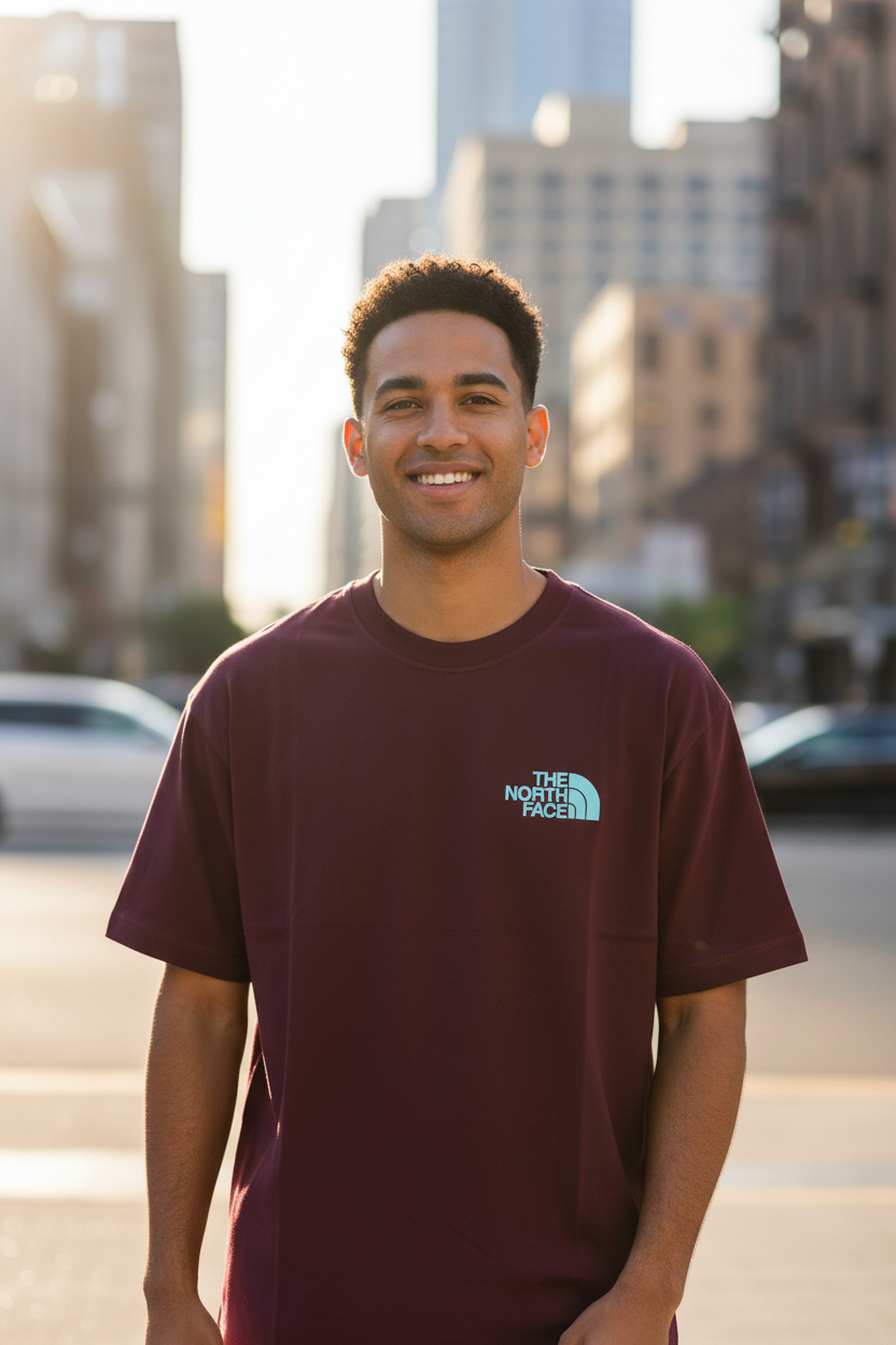 Remera Oversized TNF Peak Coordinates