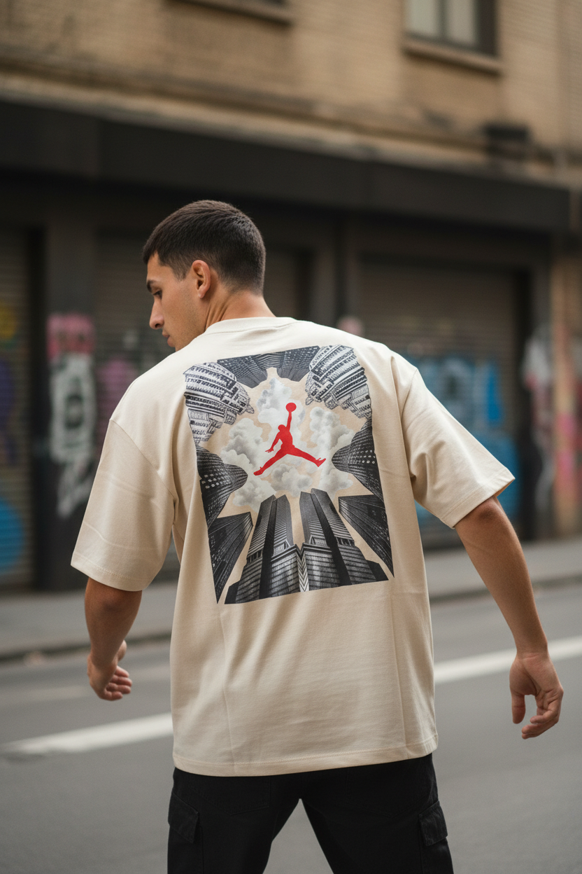 Remera Oversized JDN Building Style
