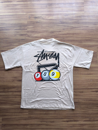 Remera Oversized STSSY Rack 'em up