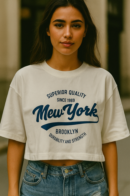 Cropped Oversized NY Downtown