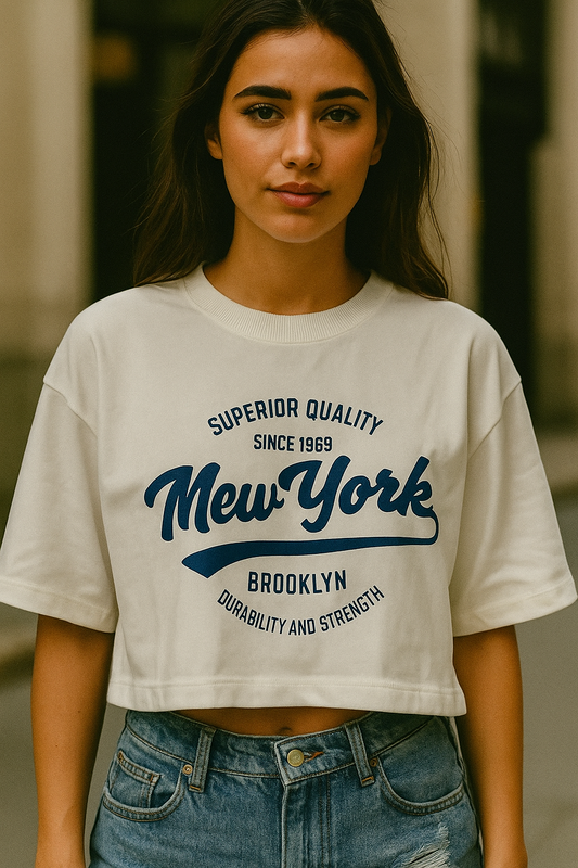 Cropped Oversized NY Downtown