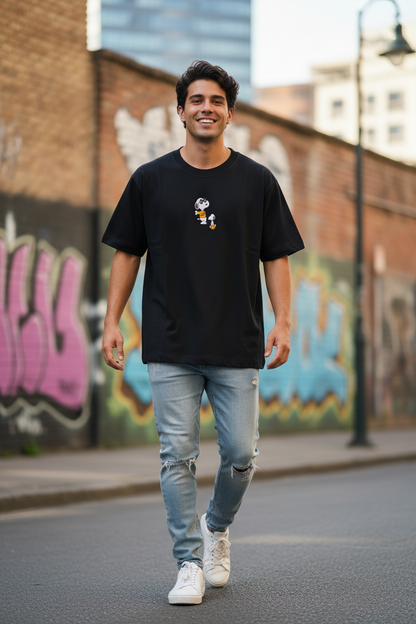 Remera Oversized OW Joe Kaws