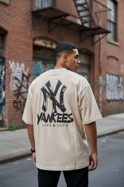 Remera Oversized NY Live & Love