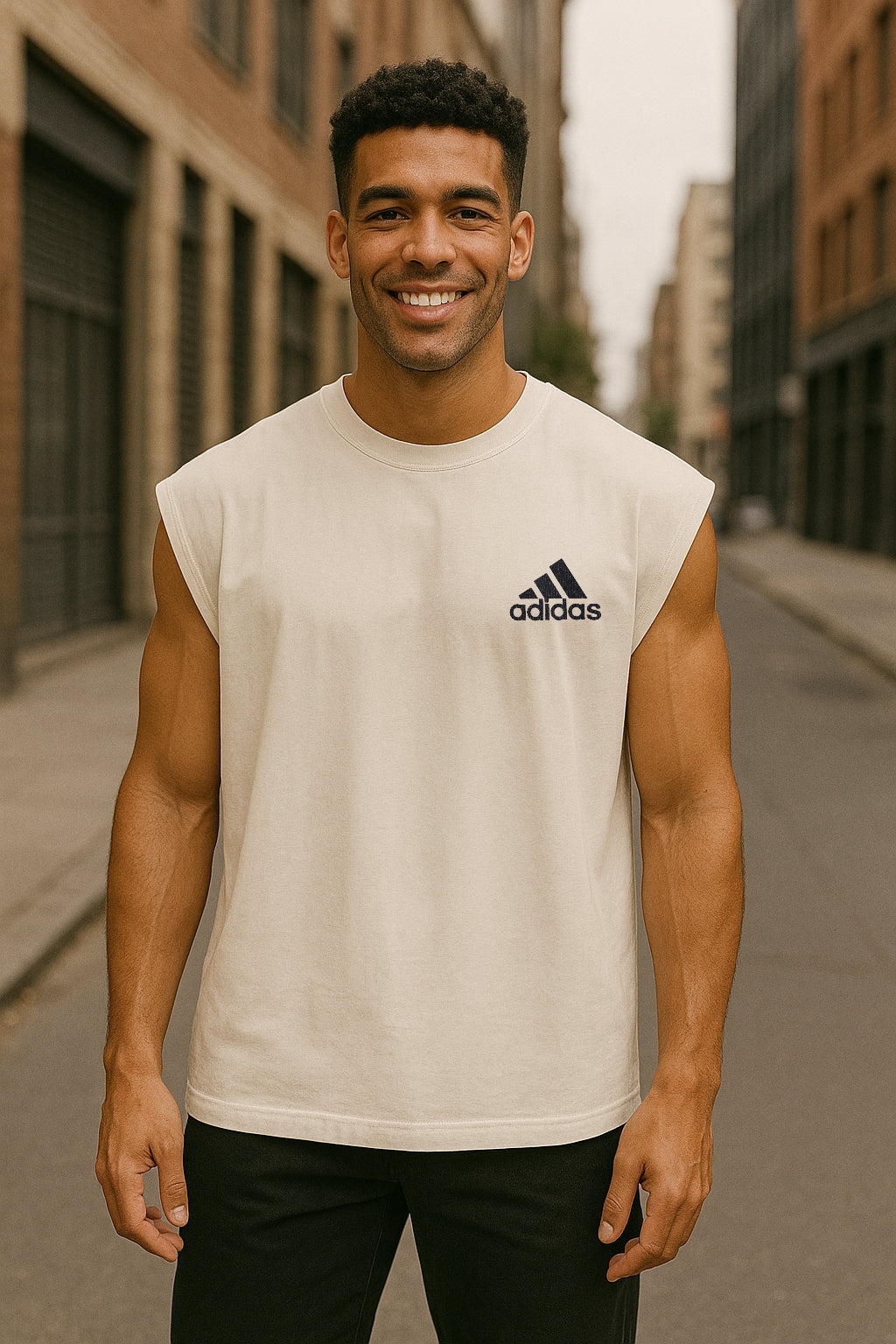 Musculosa Oversized ADI Repeat Mode