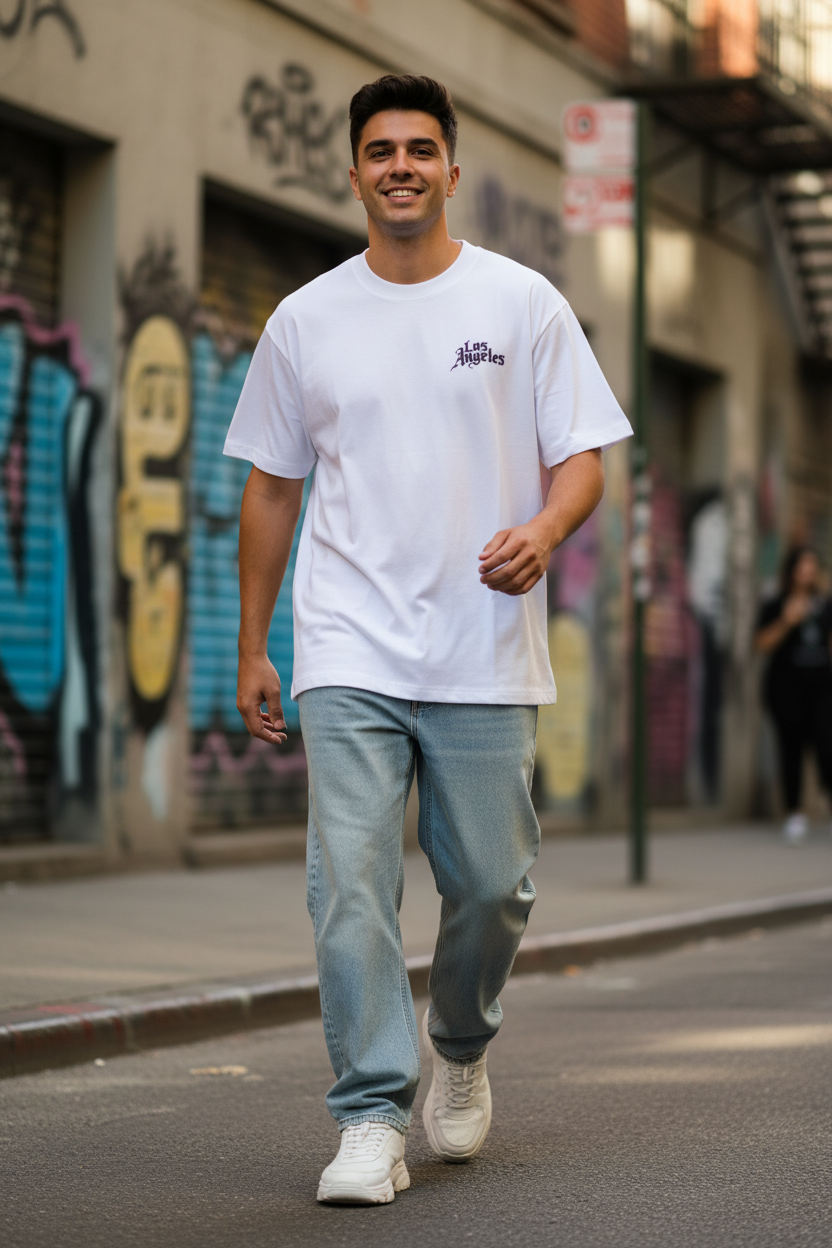 Remera Oversized LA Billionaire