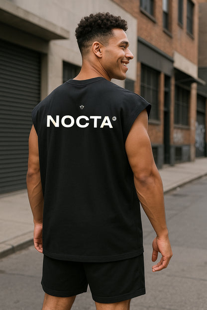 Musculosa Oversized NK Monogram