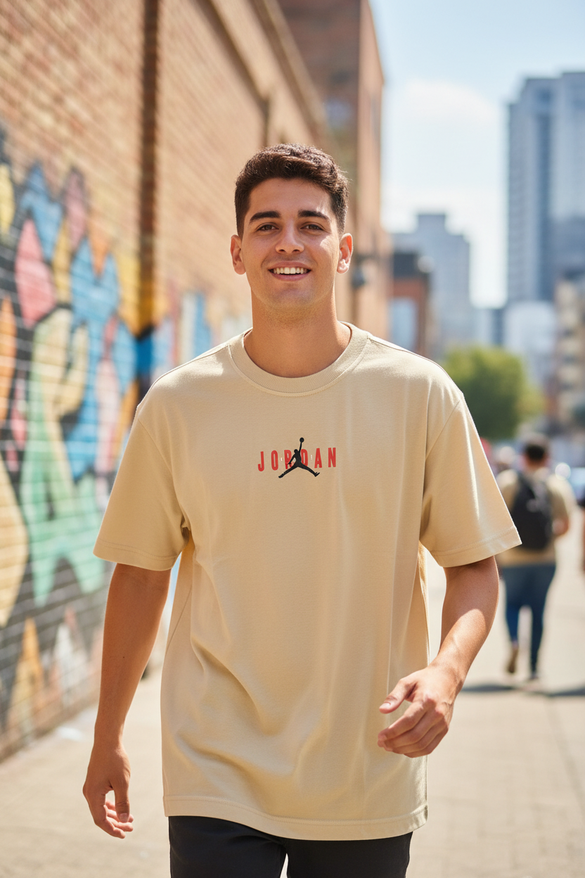 Remera Oversized JDN Flight 23