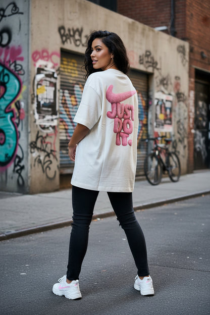 Remera Oversized NK Plush Time