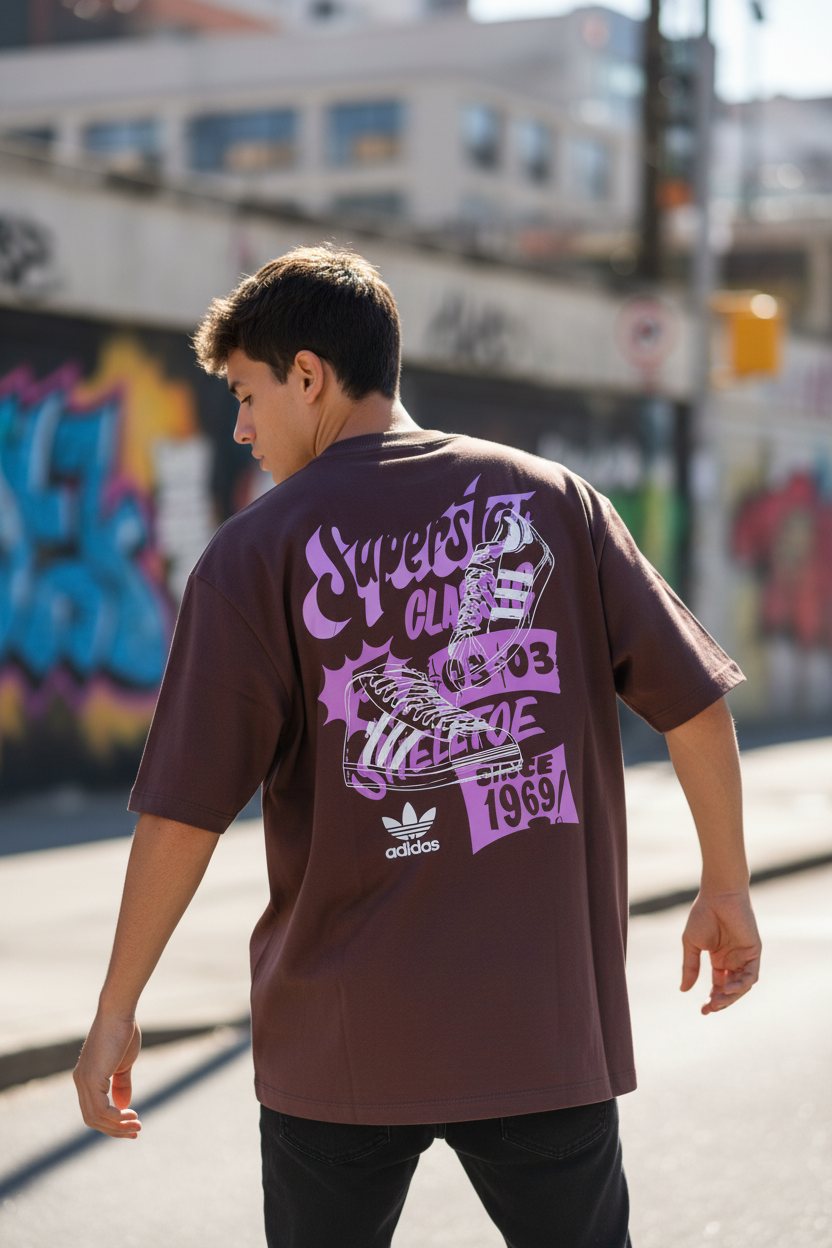Remera Oversized ADI Superstar