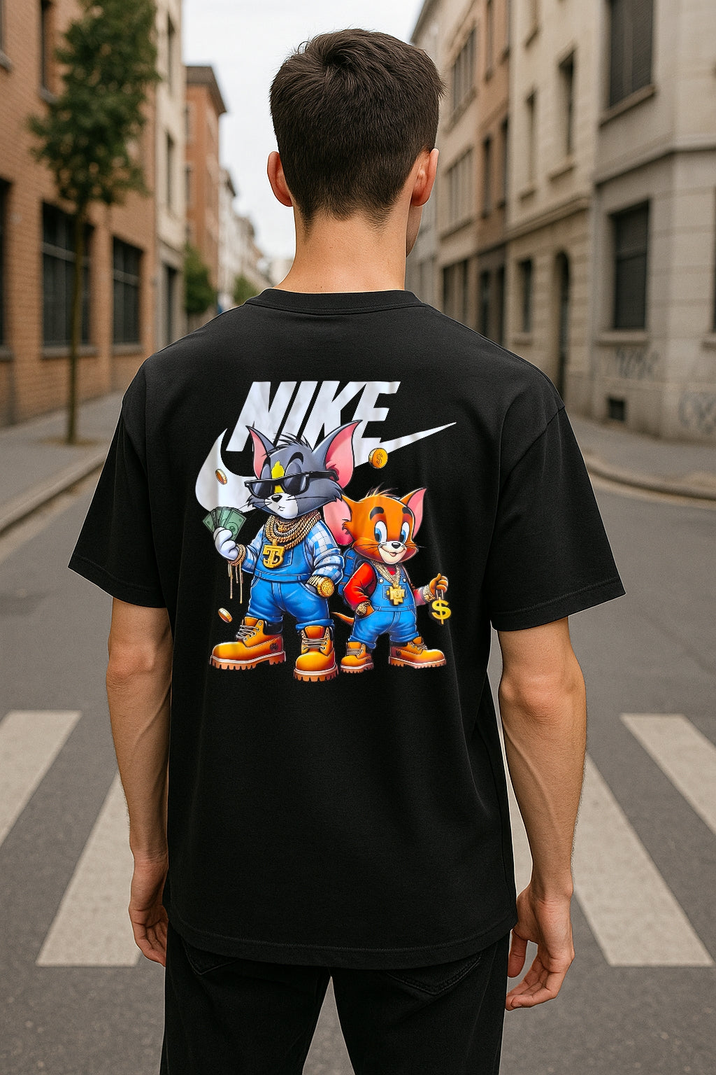 Remera Oversized NK Rich Toons