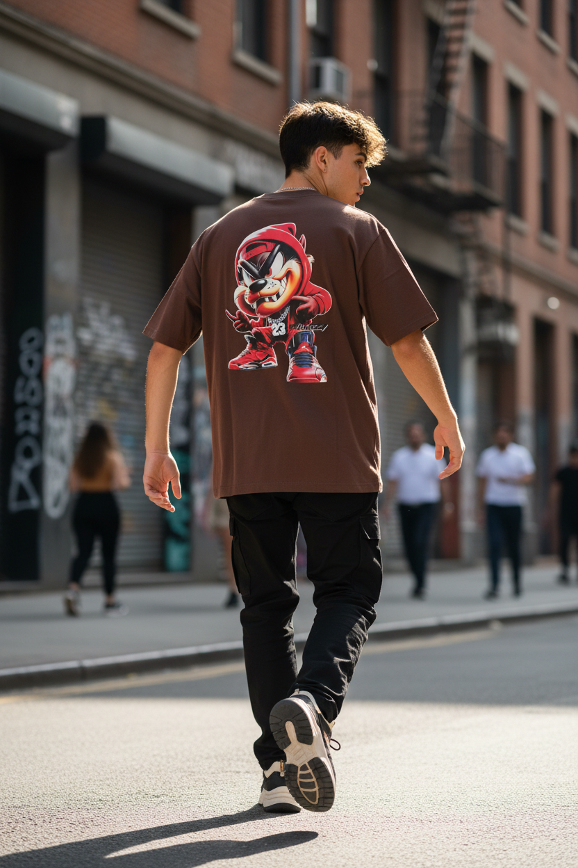 Remera Oversized JDN Ab Grzy