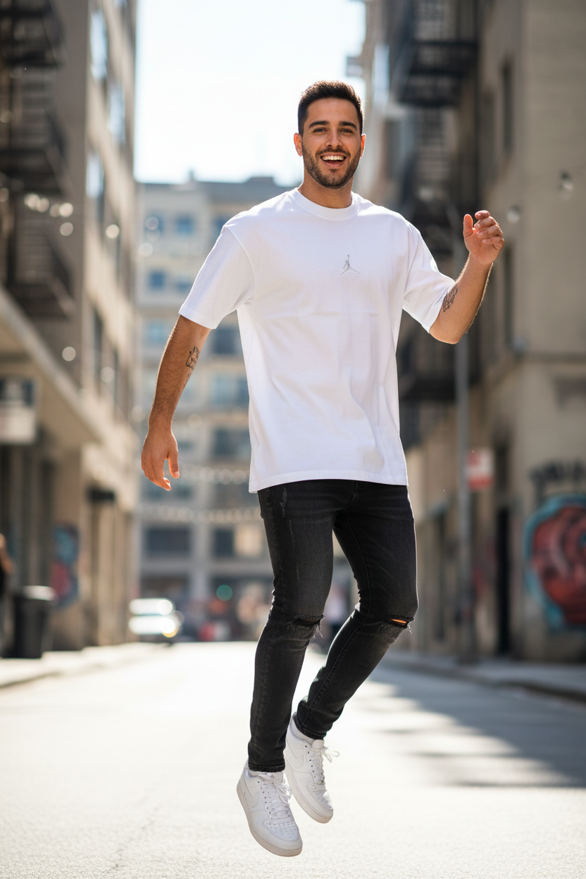 Remera Oversized Bordada JDN Source Code