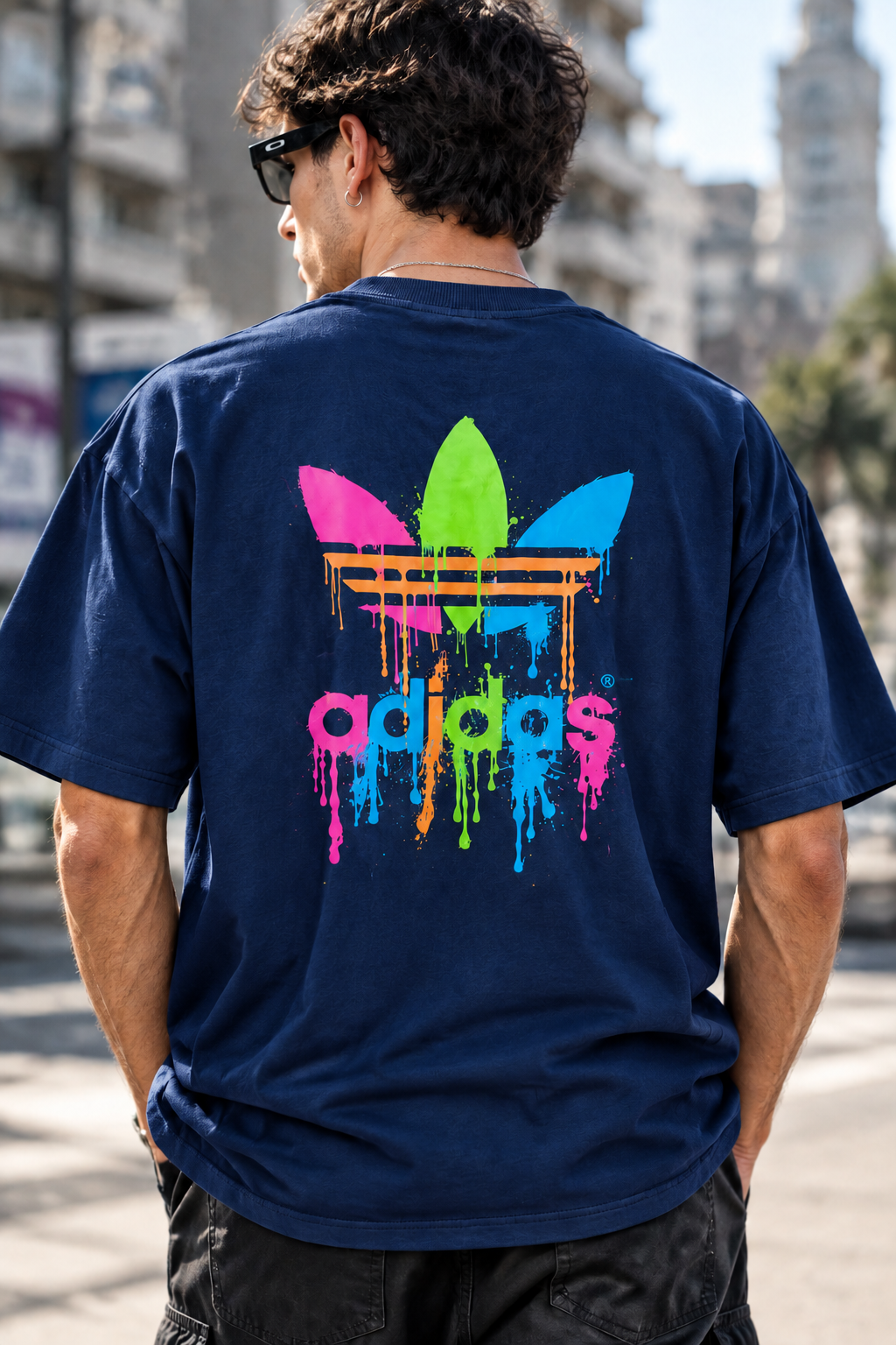 Remera Oversized ADI Meltdown