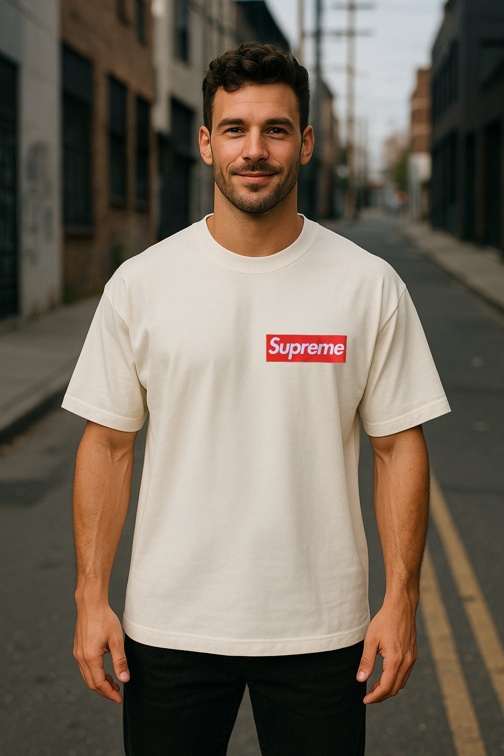 Remera Oversized SUPRM Street Noise