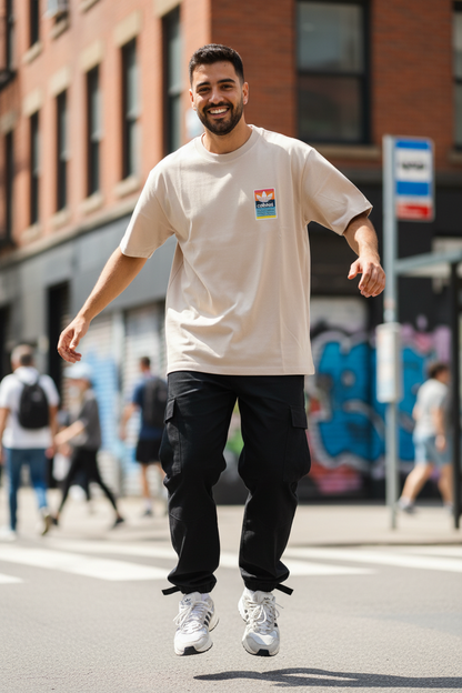 Remera Oversized ADI Raimbow