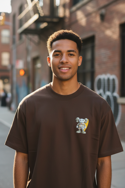 Remera Oversized FNDI Beach Kaws