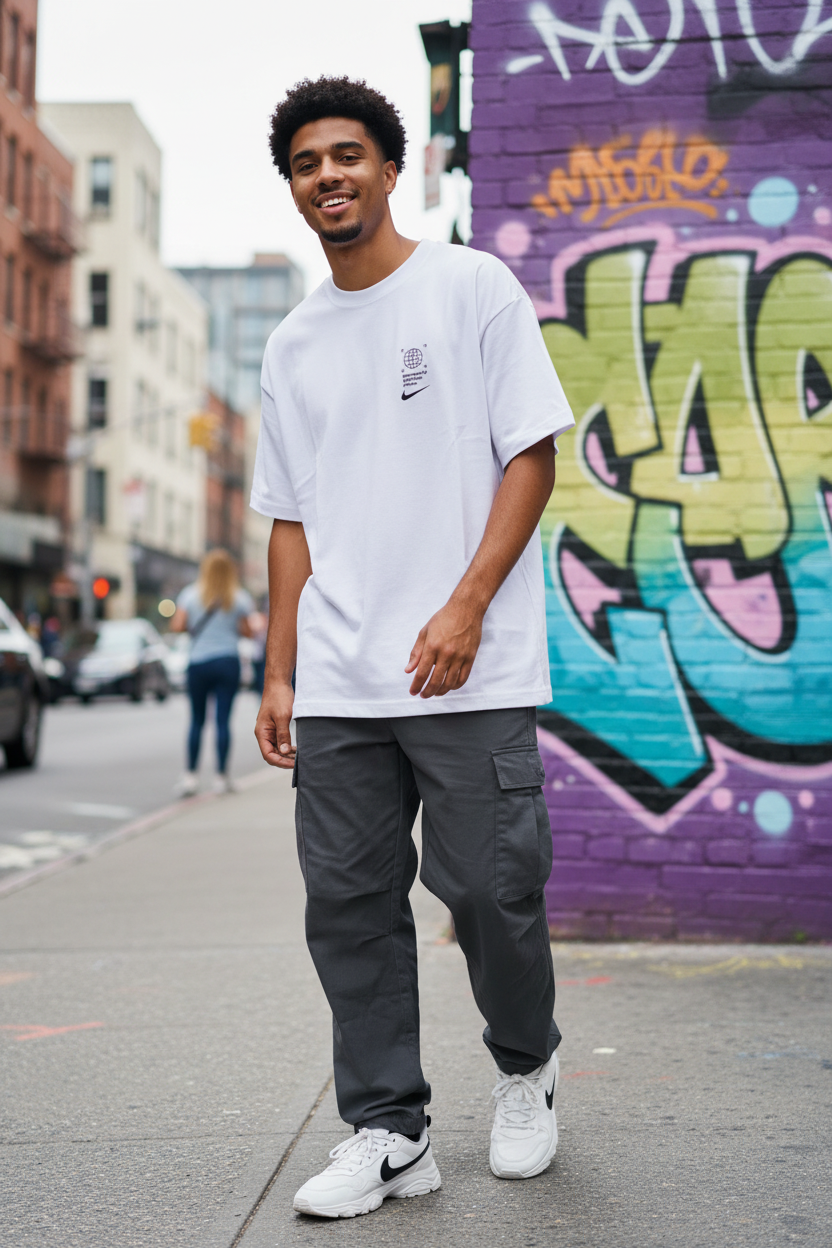 Remera Oversized NK World Class