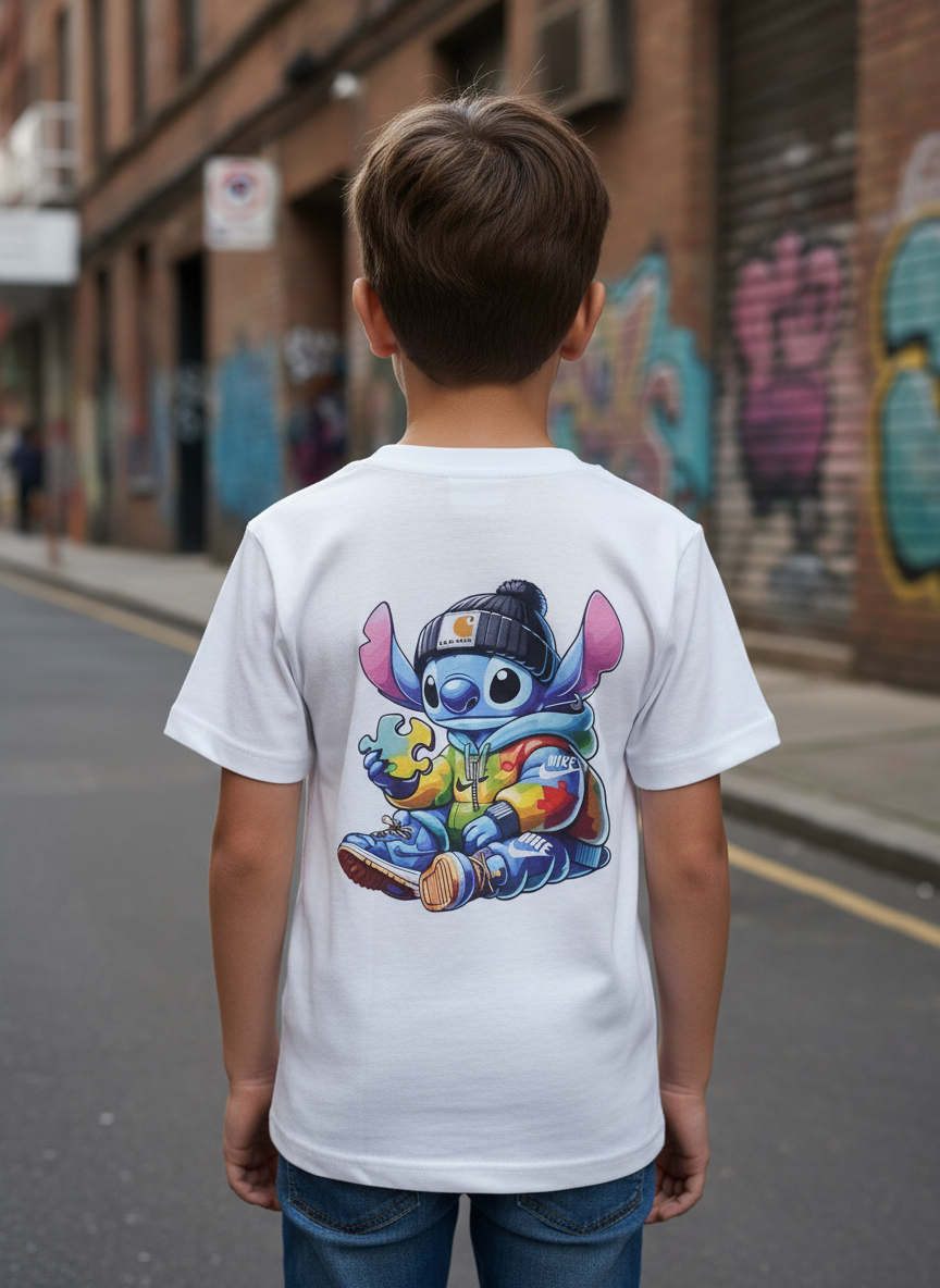 Remera Oversized NK Puzzle