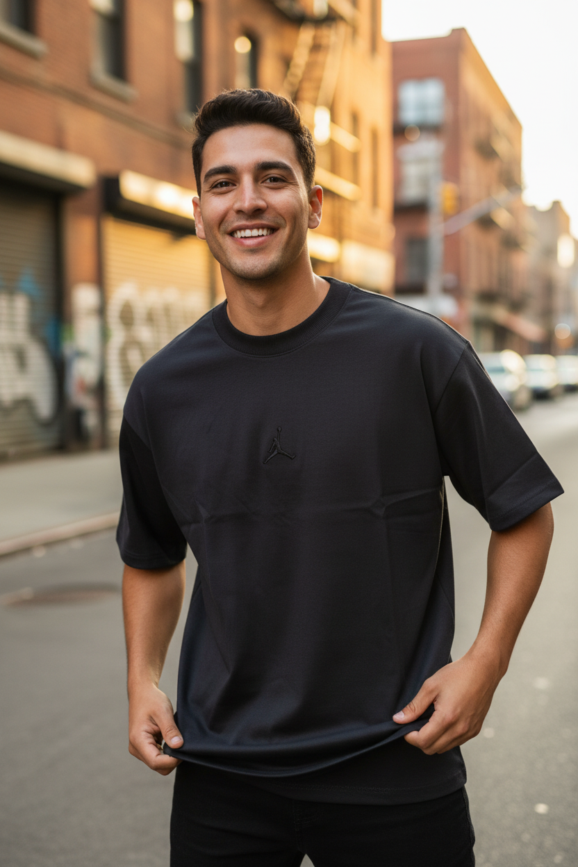 Remera Oversized Bordada JDN Source Code