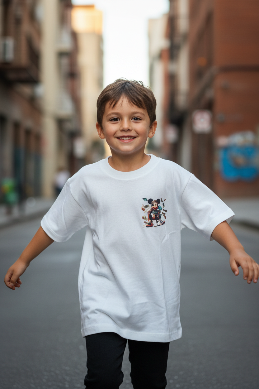 Remera Oversized SUPRM Micky Money