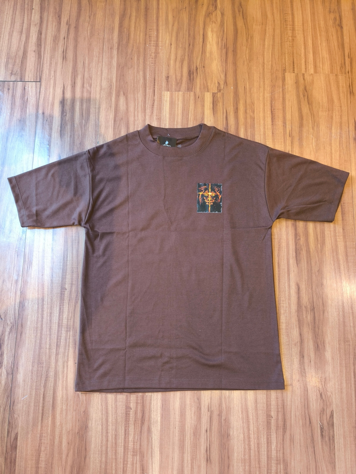 Remera Oversized Lion Faith