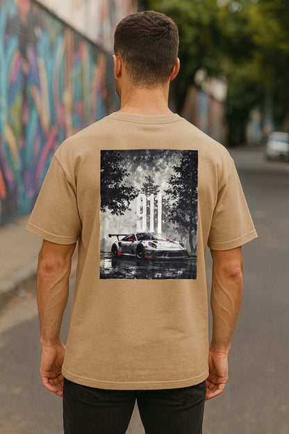 Remera Oversized Porsche 911